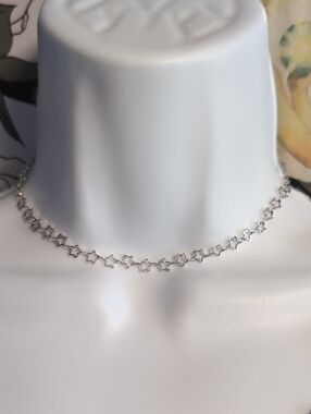 Pura Vida Open Star Silver Necklace